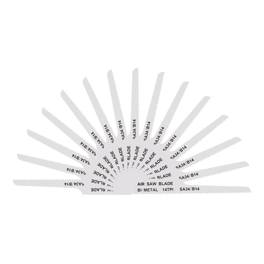 Sealey SA34/B1415 94.5mm Air Saw Blade 14tpi  - Pack of 15