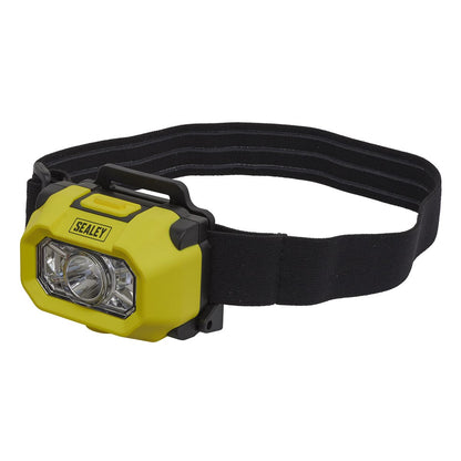 Sealey HT452IS Head Torch 1.8W SMD LED Intrinsically Safe ATEX/IECEx Approved