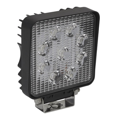 Sealey LED3S Square Worklight with Mounting Bracket 27W SMD LED