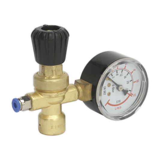 Sealey REG/MMG MIG Gas Regulator Disposable Cylinder 1-Gauge