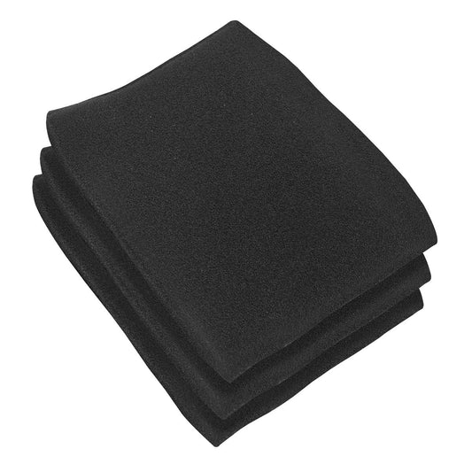 Sealey PC380MFF Foam Filter - Pack of 3