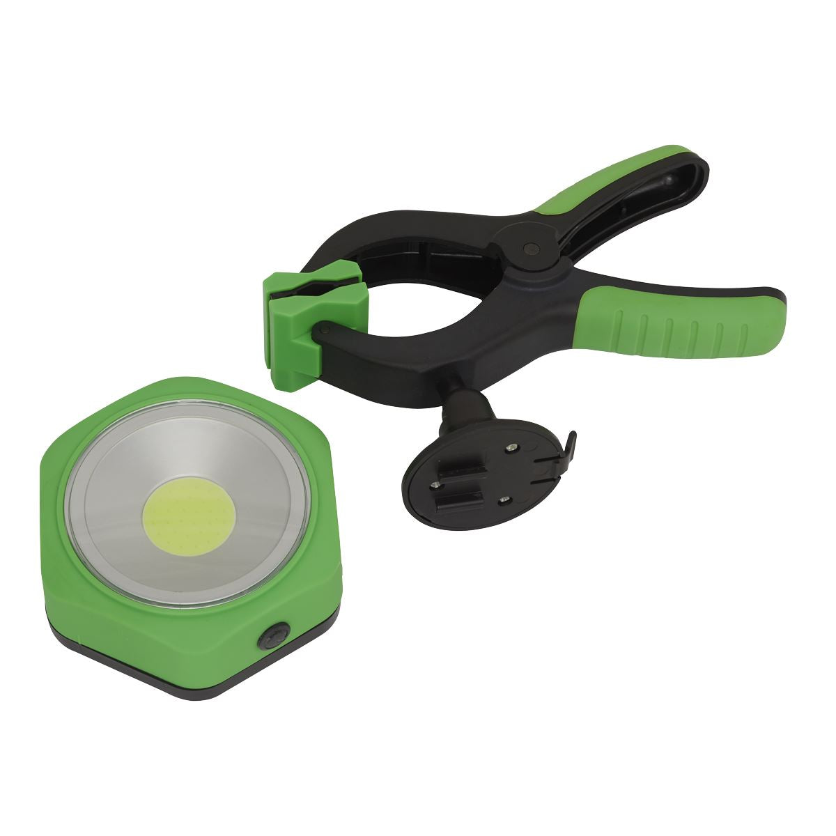 Sealey LED100C Work Light with Clamp 3W COB LED