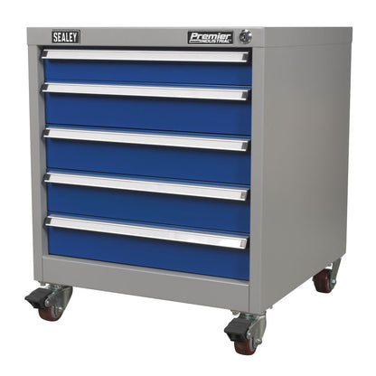 Sealey API5657A Mobile Industrial Cabinet 5 Drawer