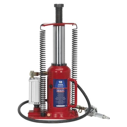 Sealey YAJ18S Air Operated Hydraulic Bottle Jack 18 Tonne