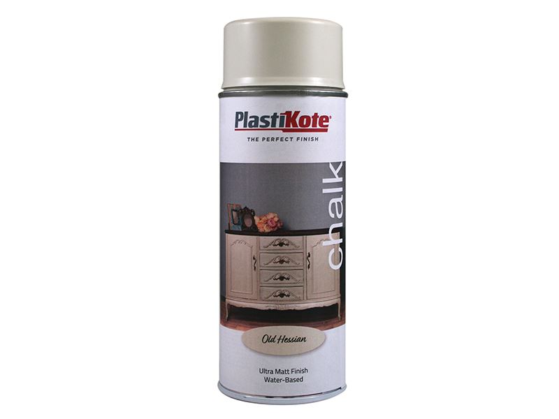 Plastikote Chalk Finish Spray Old Hessian 400ml