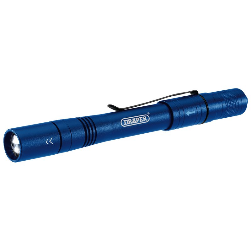 Draper 70428 Rechargeable Pen Torch 1W 80 Lumens