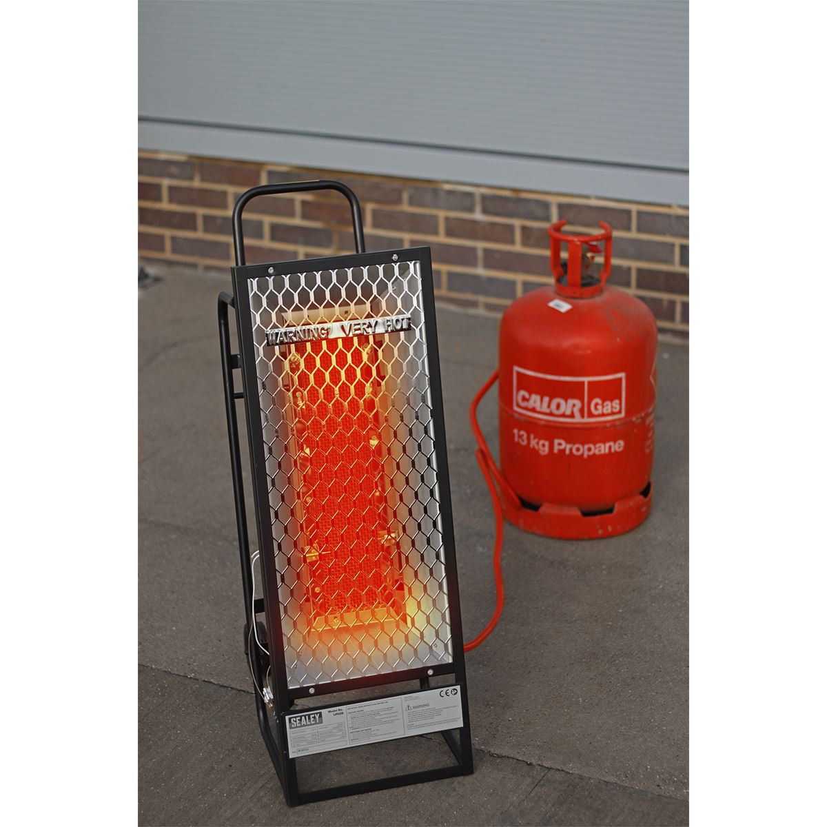 Sealey LPH35 Space Warmer® Industrial Propane Heater 35000Btu/hr