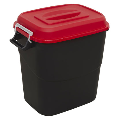 Sealey BM75R Refuse/Storage Bin 75L - Red