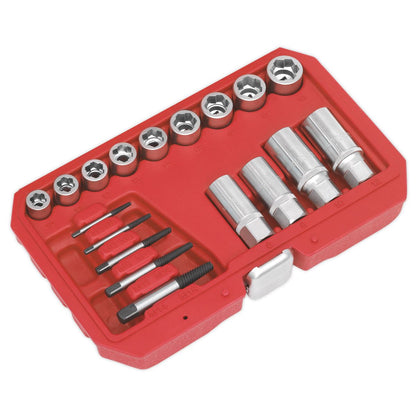 Sealey AK751 Bolt Stud & Screw Extractor Set 18pc