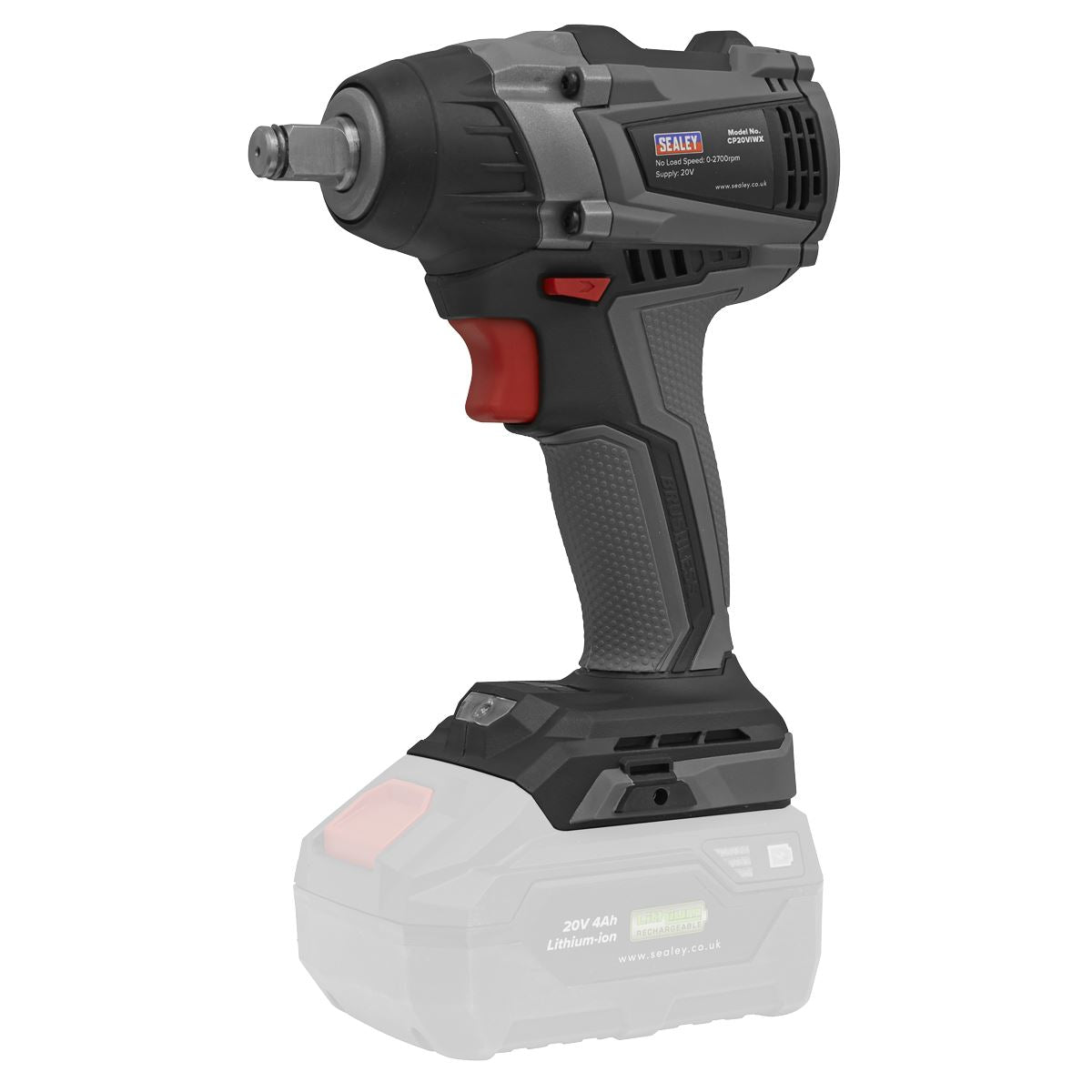 Sealey CP20VIWX Brushless Impact Wrench 20V 1/2"Sq - Body Only