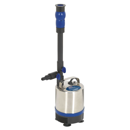 Sealey WPP1750S Submersible Pond Pump Stainless Steel 1750L/hr 230V