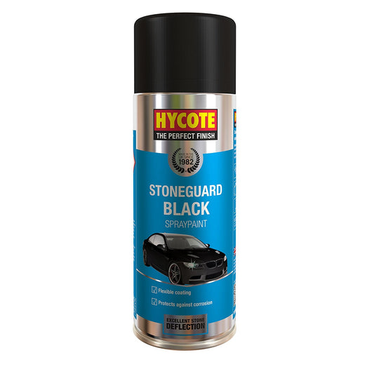 Hycote Stoneguard Black Spray Paint 400Ml Xuk474