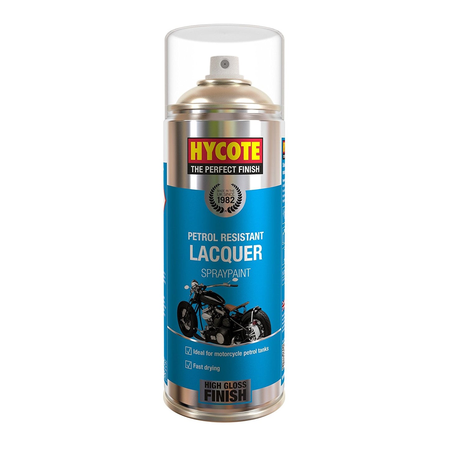 Hycote Petrol Resistant Clear Lacquer 400Ml Xuk435