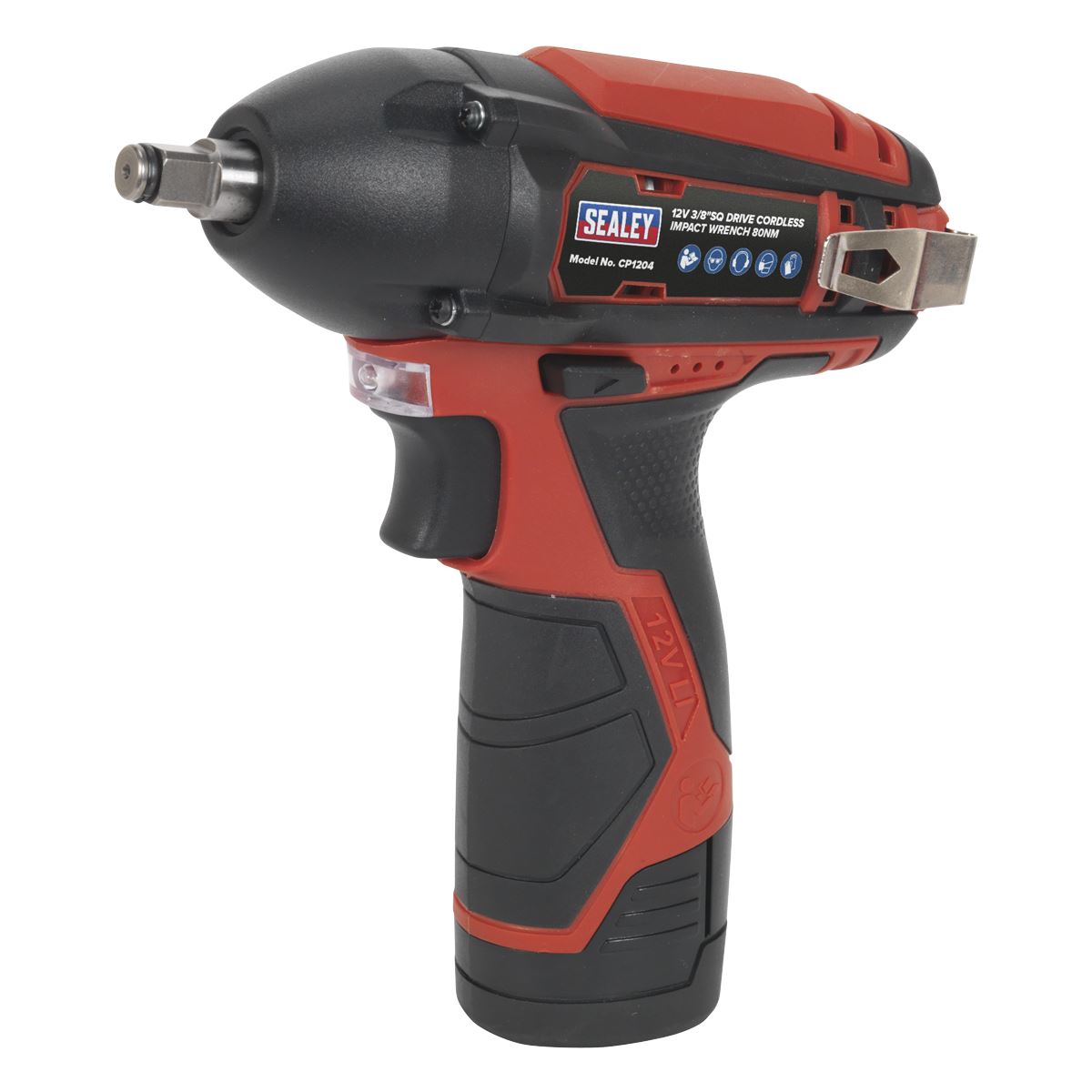 Sealey CP1204 Cordless Impact Wrench 3/8"Sq Drive 12V SV12 Series - Body Only