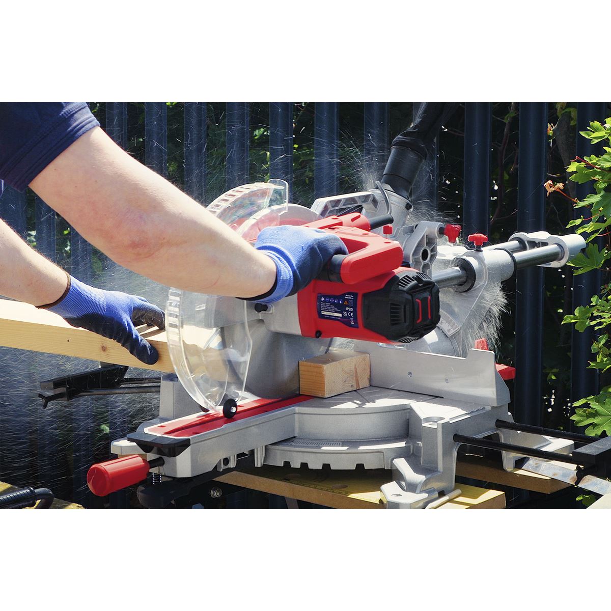 Sealey SMS255 Sliding Compound Mitre Saw Ø255mm