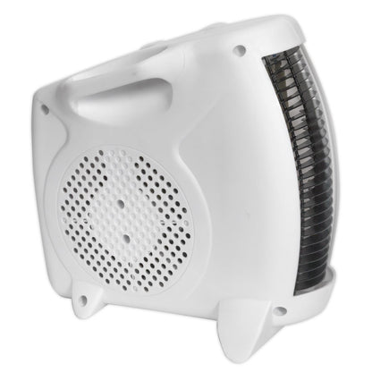 Sealey FH2010 Fan Heater 2000W/230V 2 Heat Settings & Thermostat