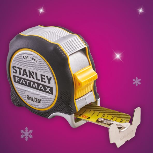 Stanley FatMax 8m 26ft Extreme Tape Measure