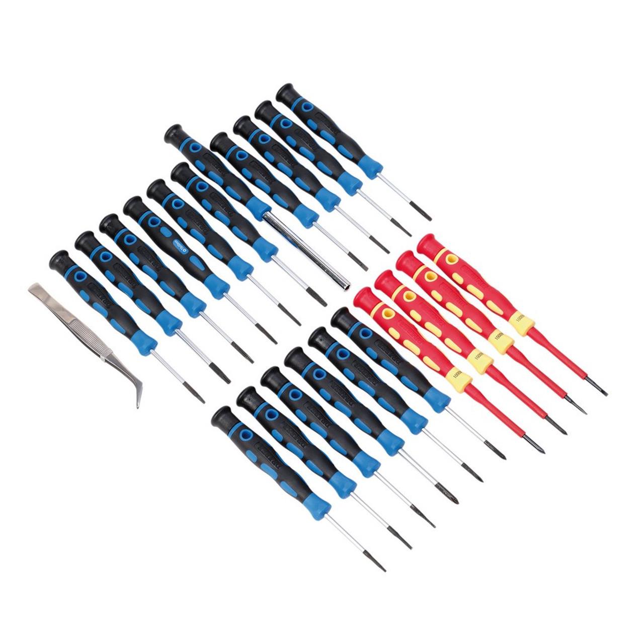 Draper 24721 Precision Screwdriver Set 52 Piece VDE 1000v-McCormickTools