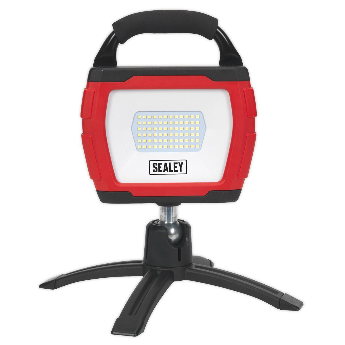 Sealey LED360FR Rechargeable 360° Floodlight 36W SMD LED Portable Red Lithium-ion