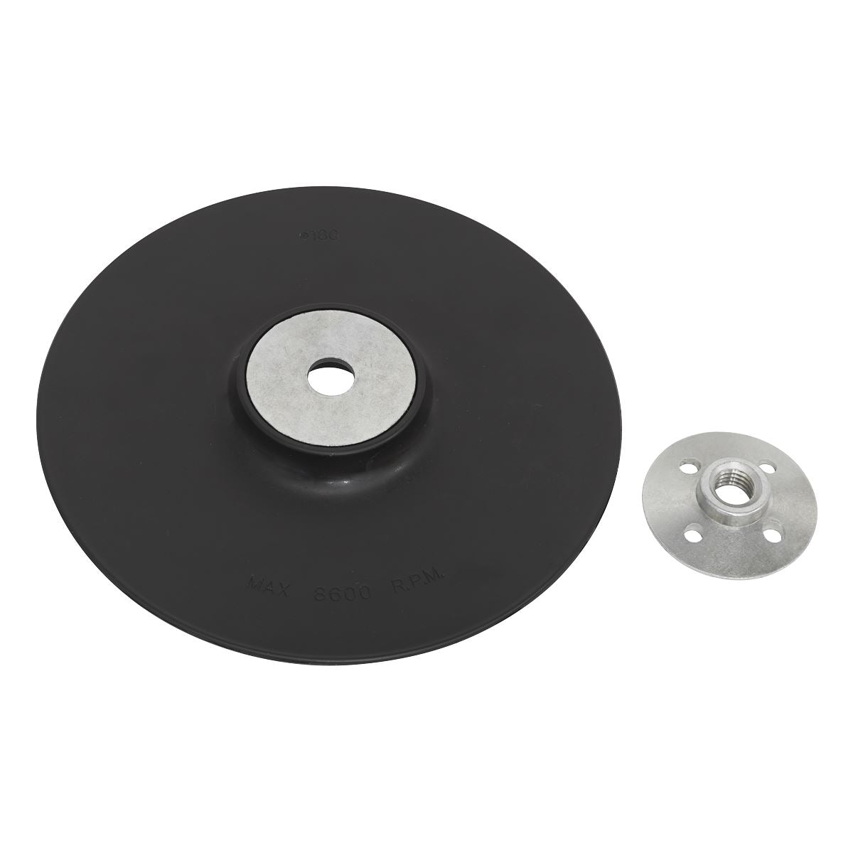 Sealey RBP180 Backing Pad Ø180mm - M14 x 2mm