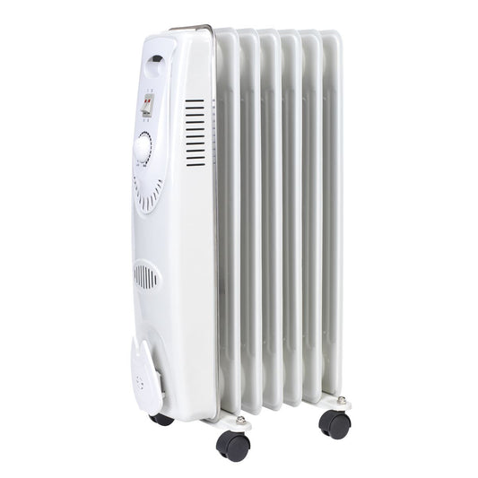 Sealey RD1500 Oil Filled Radiator 1500W/230V 7-Element