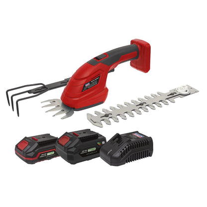 Sealey CP20VGT3KIT Cordless 3-in-1 Garden Tool Kit 20V SV20 Series – 2 Batteries