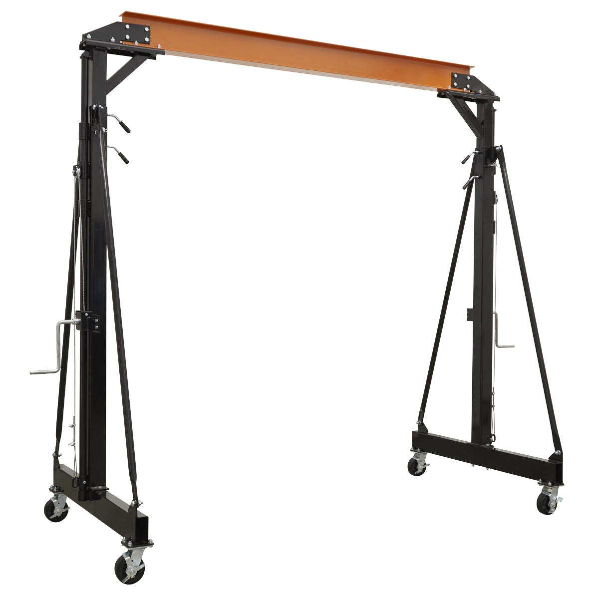 Sealey SG2000W Portable Lifting Adjustable Gantry Crane 2 Tonne-McCormickTools