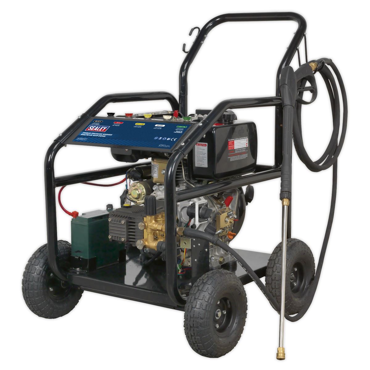 Sealey PWDM3600 Pressure Washer 290bar 900L/hr 10hp - Diesel