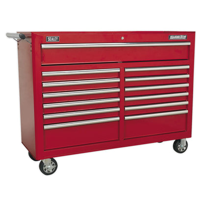 Sealey AP52COMBO1 Tool Chest Combination 23 Drawer with Ball-Bearing Slides - Red