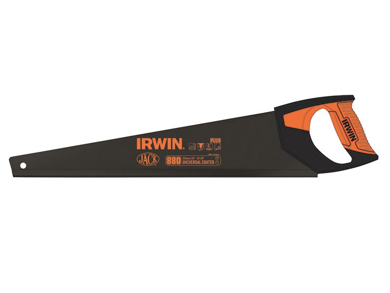 Irwin Jack 880 Un Universal Hand Saw 550mm 22in Coated 8 Tpi