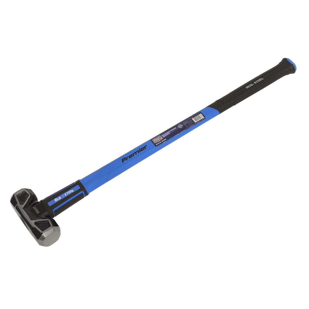 Sealey SLHG06 Sledge Hammer with Fibreglass Shaft 6lb