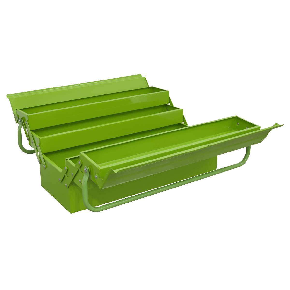 Sealey AP521HV Cantilever Toolbox 4 Tray 530mm Green