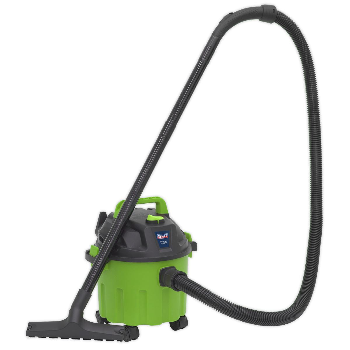 Sealey PC102HV Vacuum Cleaner Wet & Dry 10L 1000W/230V - Green