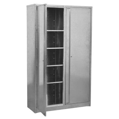 Sealey GSC110385 Galvanized Steel Floor Cabinet 4-Shelf Extra-Wide