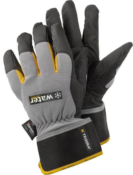 Ejendals Tegera Pro Waterproof Microthan®+ Synthetic Leather Winter Lined Gloves 9113