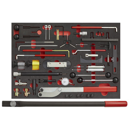 Sealey VS5100MK Diesel & Petrol Master Timing Tool Kit 59pc VAG - Belt/Chain Drive