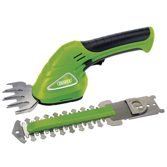 Draper 53216 7.2V Cordless Grass and Hedge Shear Kit