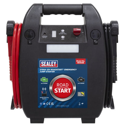 Sealey RS103B RoadStart® Emergency Jump Starter 12V 5L 8-Cylinder