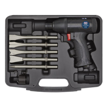 Sealey SA613 Air Hammer Kit Composite Premier - Medium Stroke