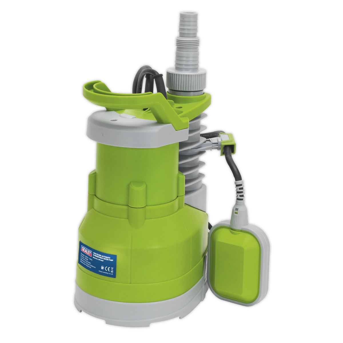 Sealey WPC100P Submersible Water Pump Automatic 100L/min 230V