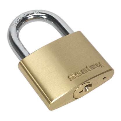 Sealey PL102 Brass Body Padlock 50mm