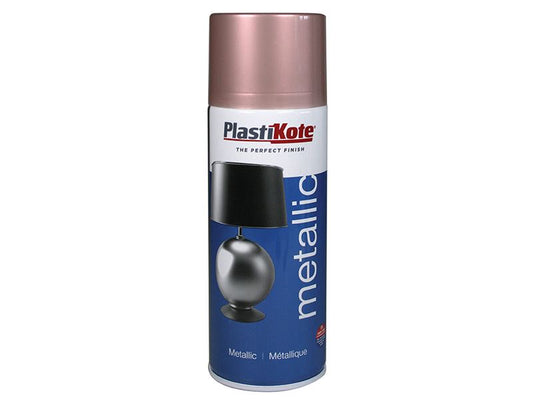 Plastikote Metallic Spray Rose Gold 400ml