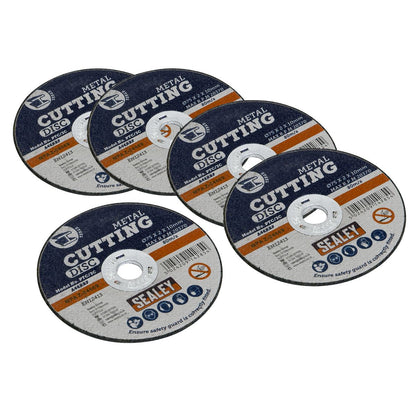 Sealey PTC/3C5 Cutting Disc Ø75 x 2mm Ø10mm Bore Pack of 5