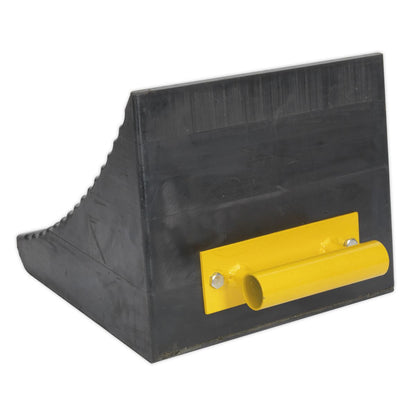 Sealey WC12 Heavy-Duty Rubber Wheel Chock - Single