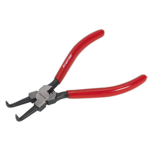 Sealey AK84543 Circlip Pliers Internal Bent Nose 180mm