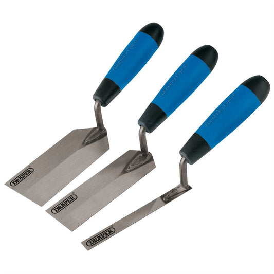 Draper 81263 Edging Trowel Set 3 Piece