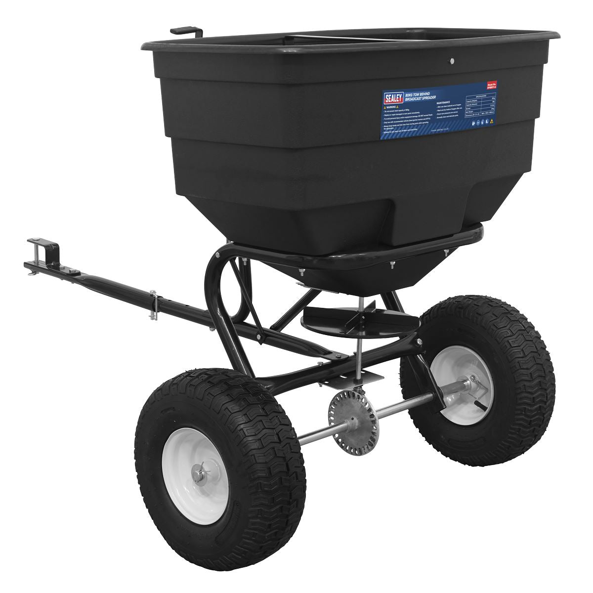 Sealey SPB80T Broadcast Spreader 80kg Tow Behind