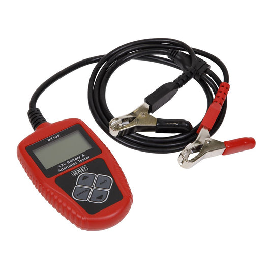 Sealey BT105 Digital Battery & Alternator Tester 12V