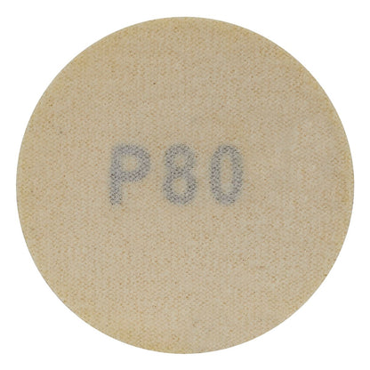 Sealey SA701D80G Sanding Disc Ø50mm 80Grit Pack of 10