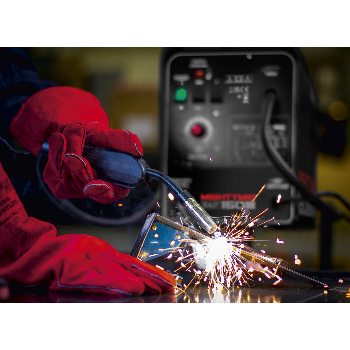 Sealey MIGHTYMIG150 Professional Gas/Gasless MIG Welder 150A 230V